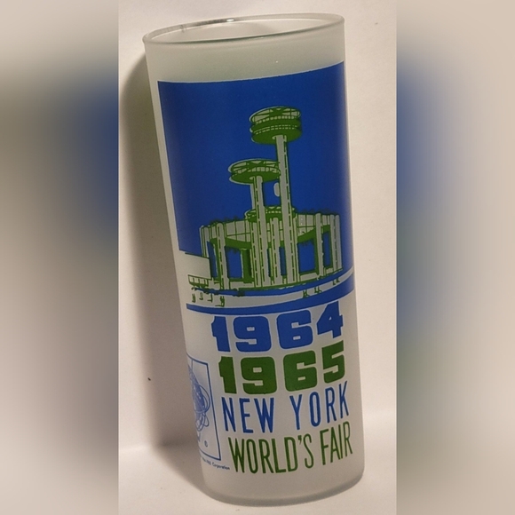 Worlds Fair | Dining | New York Worlds Fair 9641965 Souvenir Glass 7 ...